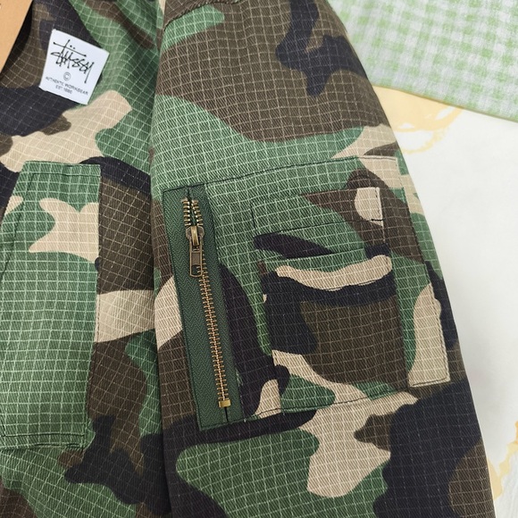 Stüssy Reversible Camouflage Hooded Jacket - Picture 6 of 16